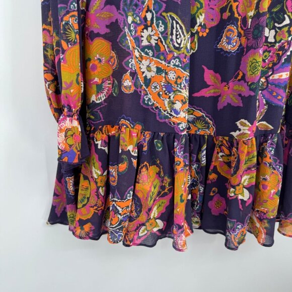 Free People Ibiza Nights Mini Dress woman’s size Small lined dress - Picture 10 of 12